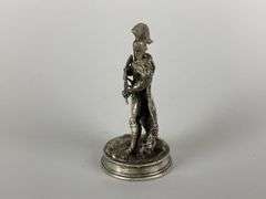 Gold Spartan Dont Tread On Me - Spartan #2 .9 oz .999 Silver Figure