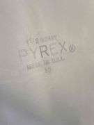 Group of 5 Pyrex Split Casserole Glass Dishes