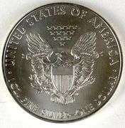 2011 US Mint American Silver Eagle 1 oz .999 Fine Silver