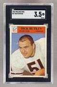 1966 Philadelphia Dick Butkus #31 SGC 3.5 Rookie