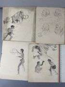 Group of Vintage Drawings