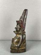 Antique Cast Iron Gnome Bank