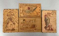 Postcards - 40 Leather