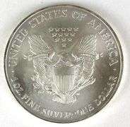 2005 US Mint American Silver Eagle 1 oz .999 Fine Silver