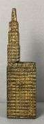 Antique Cast Iron Woolworth Building Bank