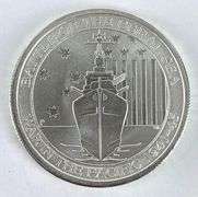 2015 Australia Battle of the Coral Sea 1/2 oz .999 Fine Silver Round