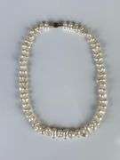 14K Gold Clasped Cluster Pearl Necklace