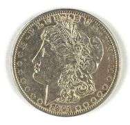 1891 US $1 Morgan Silver Dollar