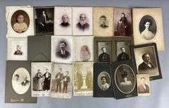 Group of Antique Illinois Cabinet Cards