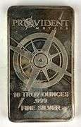 Provident Metals 10 oz .999 Fine Silver Ingot/ Bar