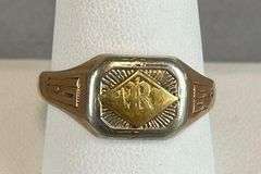10k Gold 1920 Class Ring