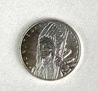 1 GRAM  Indian OZ Mint 1g .999 Silver Round