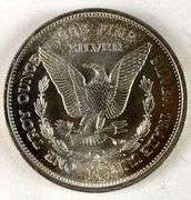 1986 Sunshine Minting Morgan 1 oz .999 Fine Silver Round