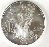 2008 US Mint American Silver Eagle 1 oz .999 Fine Silver