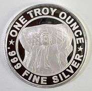 2024 Donald Trump Victory Flag 1 oz .999 Fine Silver Round