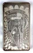 E Pluribus Unum 10 oz .999 Fine Silver Ingot/ Bar
