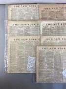 Group of 1871 The New York Herald Newspapers