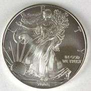 2008 US Mint American Silver Eagle 1 oz .999 Fine Silver