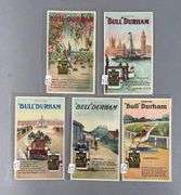 Postcards - 5 Bull Durham Cigarette Advertising