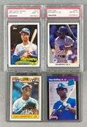 1989 Topps Traded Ken Griffey Jr #41T PSA 9 Rookie + 3 Other Ken Griffey Cards