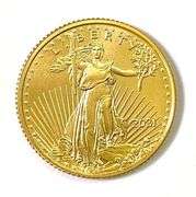 2021 US $5 American Gold Eagle 1/10 Oz Gold Coin