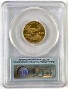 PCGS Graded 2008 W $10 US 1/4 oz American Gold Eagle PR70