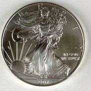 2011 US Mint American Silver Eagle 1 oz .999 Fine Silver