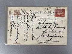Tuck Louis Wain Signed Diabolo Postcard