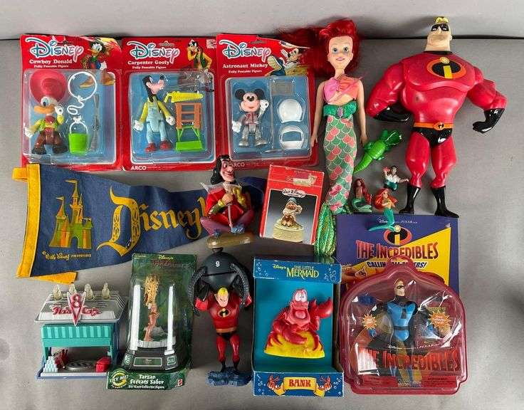 Group of Disney Figures and More - Matthew Bullock Auctioneers