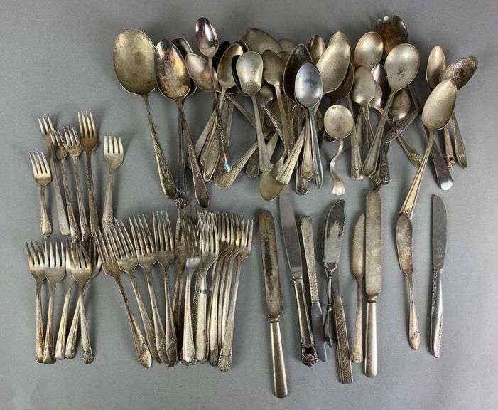 Group of Flatware - Matthew Bullock Auctioneers
