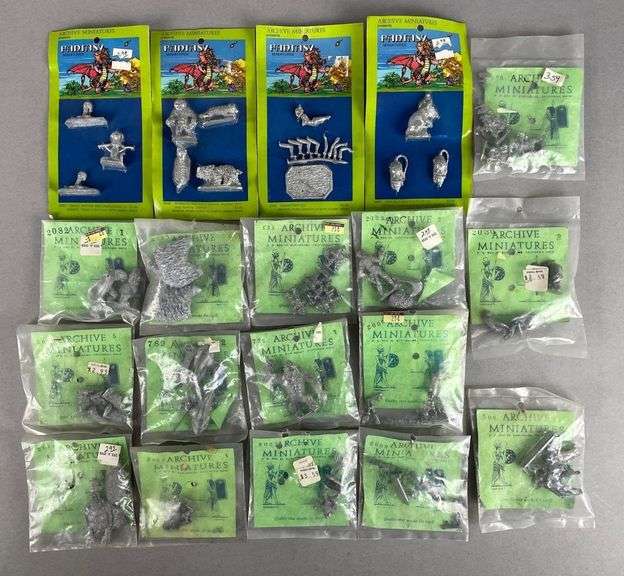 Group of Archive Die-Cast Miniature Figures - Matthew Bullock Auctioneers