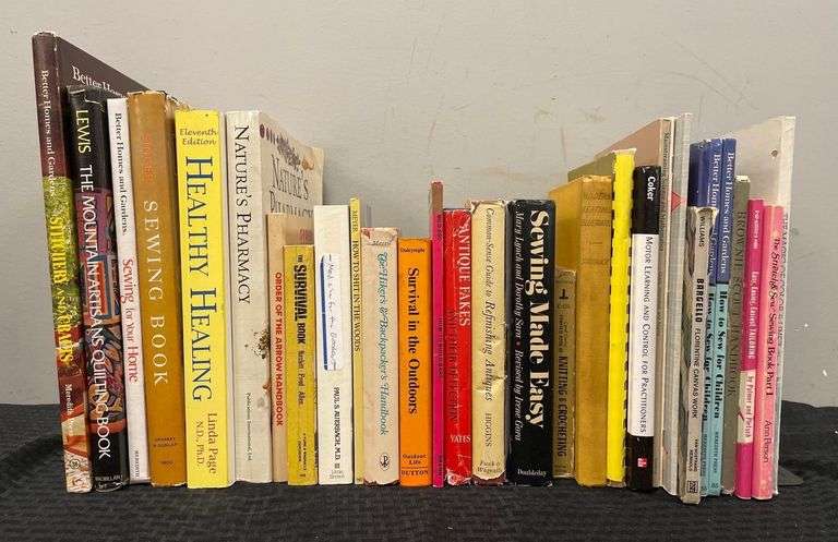 Group of Sewing Books and More - Matthew Bullock Auctioneers