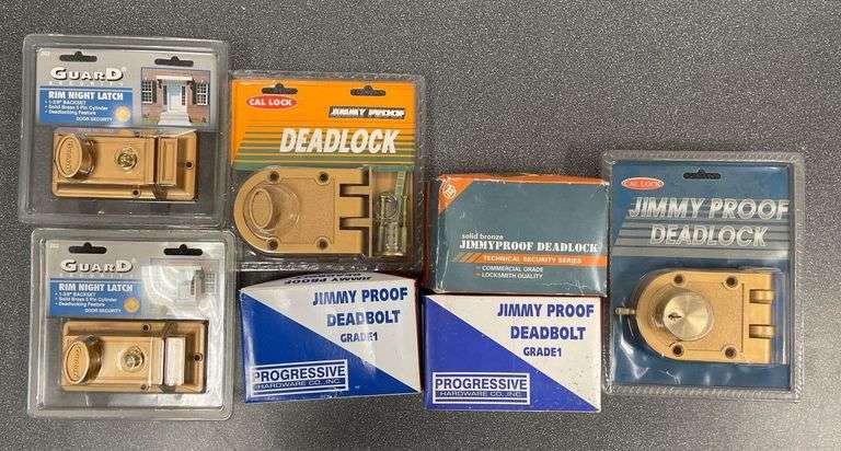Group of Jimmy Proof Deadlocks - Matthew Bullock Auctioneers
