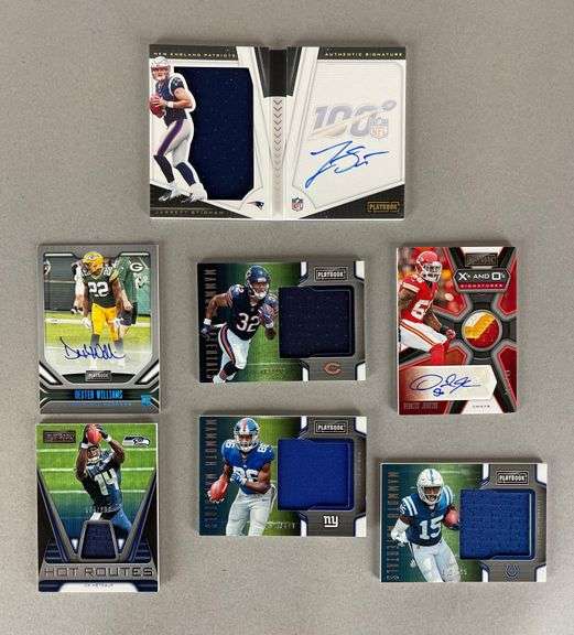 7 - 2019 Panini Playbook RPAs, Auto, and Jersey Cards - Matthew Bullock ...