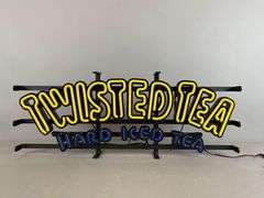 Twisted Tea Light-Up Advertising Sign - Matthew Bullock Auctioneers