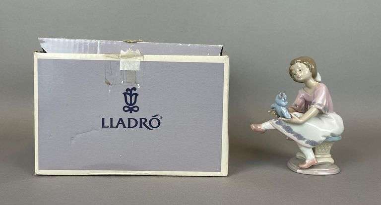 Lladro Porcelain Best Friend Figurine