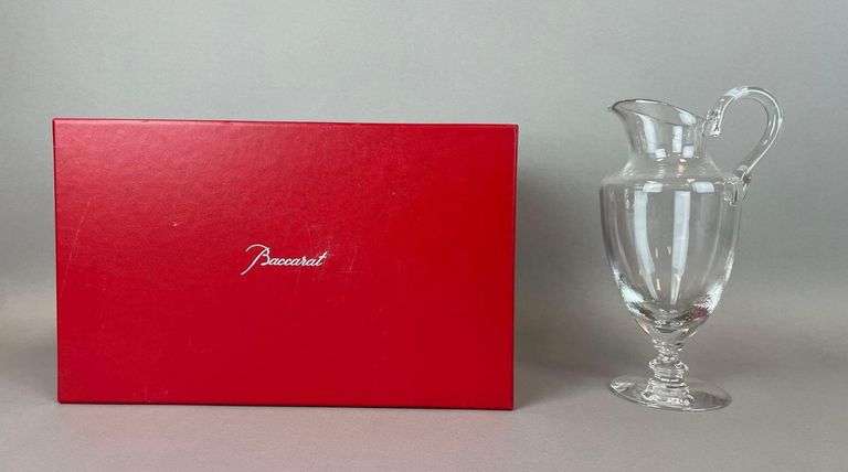 Baccarat Arcade Crystal Decanter Pitcher