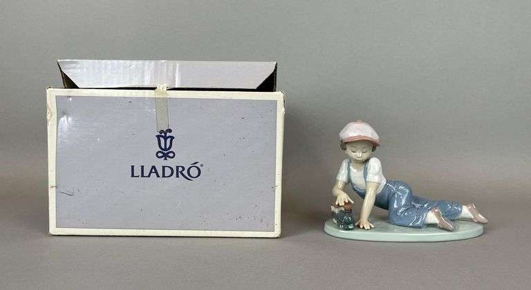 Lladro All Aboard Porcelain Figurine