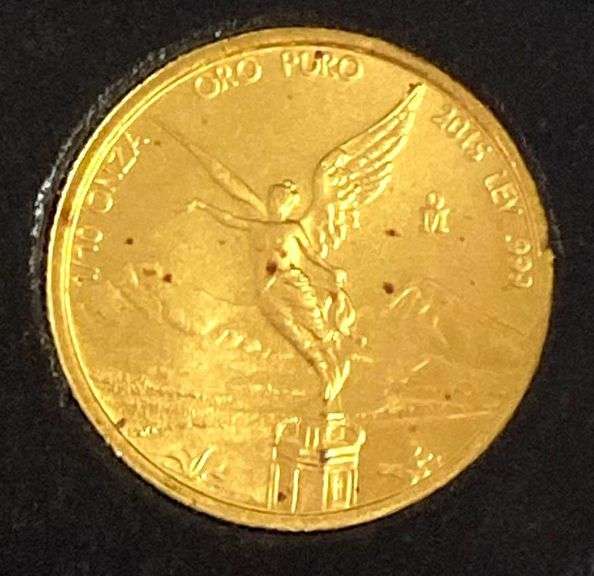 2015 Mexico Libertad 1/10oz .999 Gold Coin