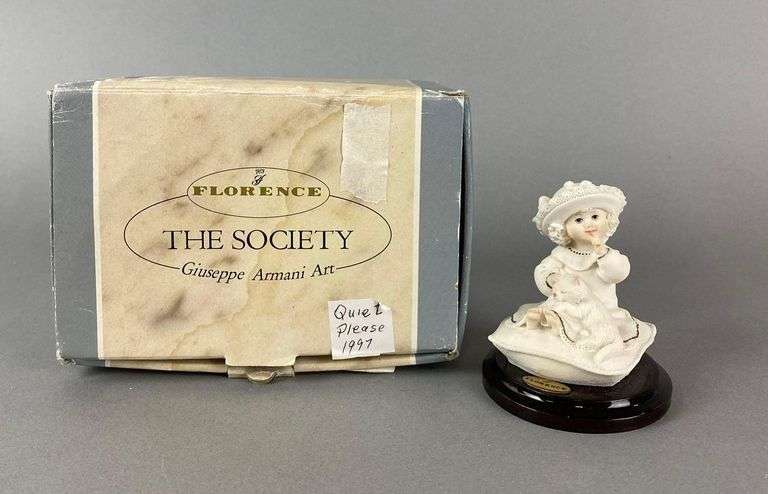 The Society Florence Quiet Please Figurine
