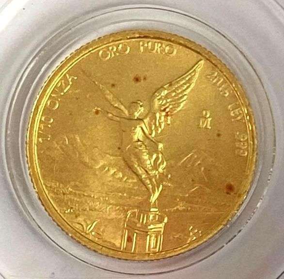 2015 Mexico Libertad 1/10oz .999 Gold Coin