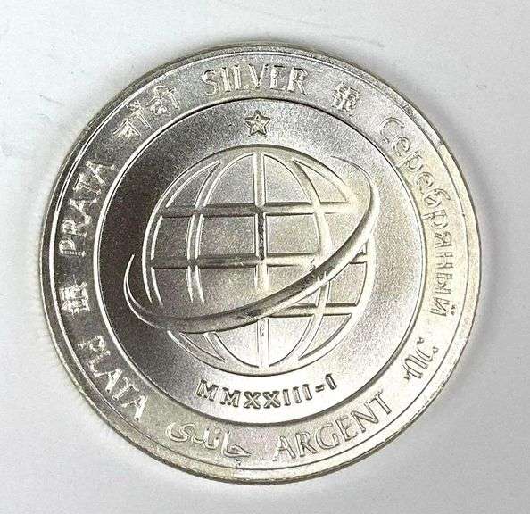 International Trade Bullion 1 oz .999 Fine Silver Round - Matthew ...