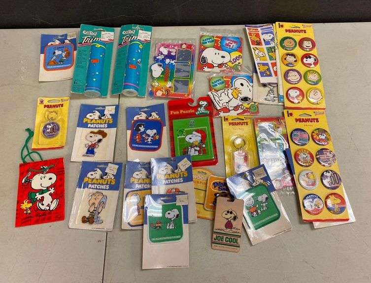 Group of Assorted Peanuts Snoopy Patches and More - Matthew Bullock ...