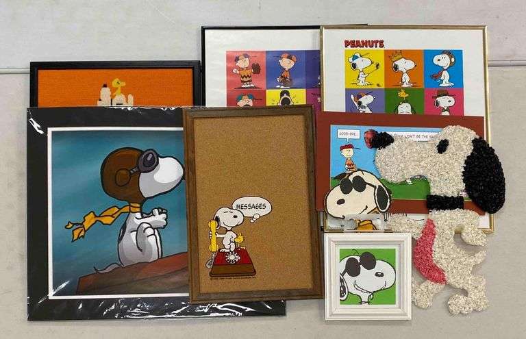 Group of Assorted Peanuts Snoopy Prints and More - Matthew Bullock ...