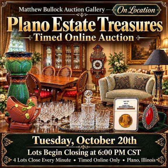 Matthew Bullock Auction Gallery — On Location