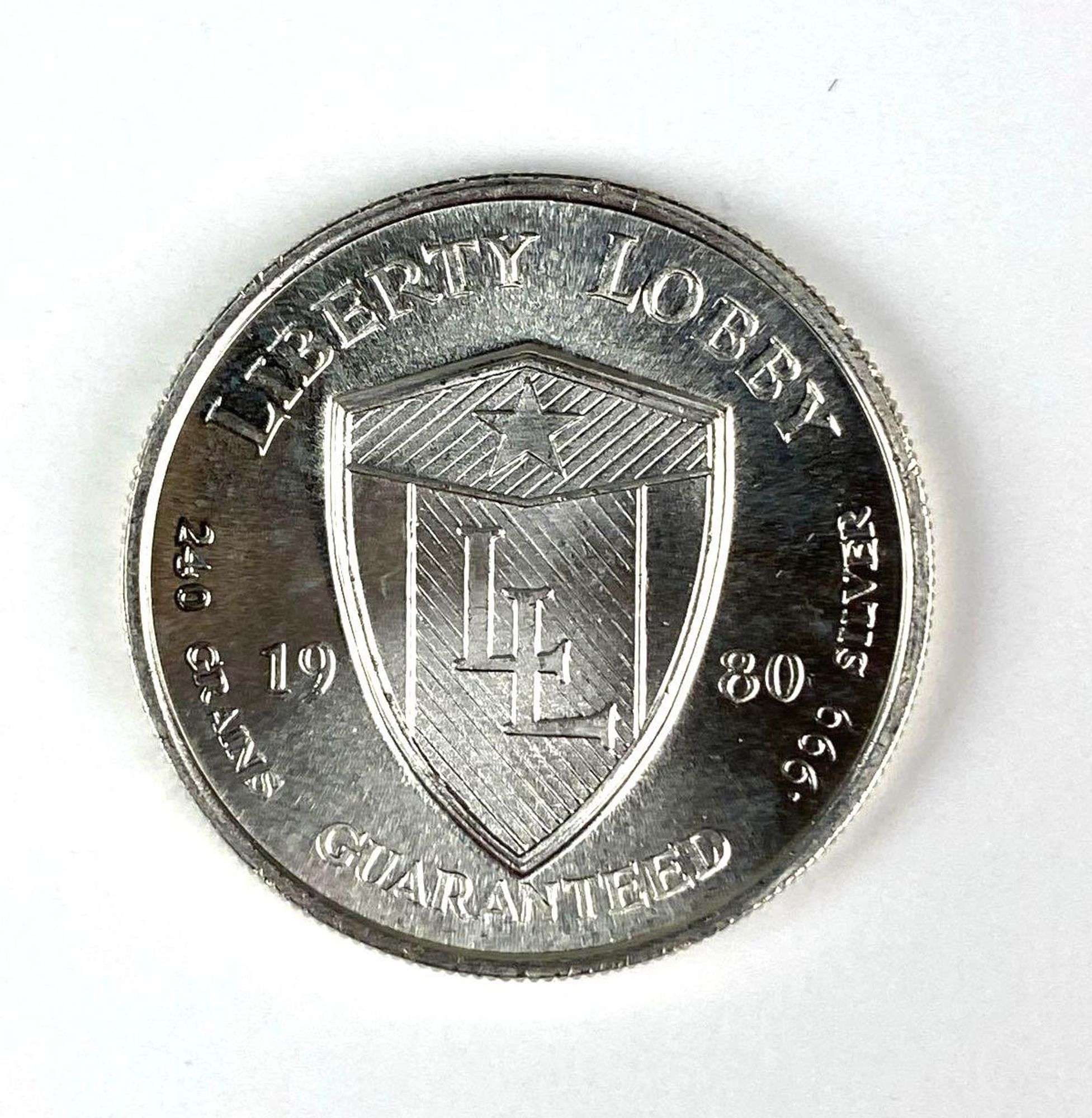 HTF 1980 Liberty Lobby Andrew Jackson 1 /2 oz 240 Grains .999