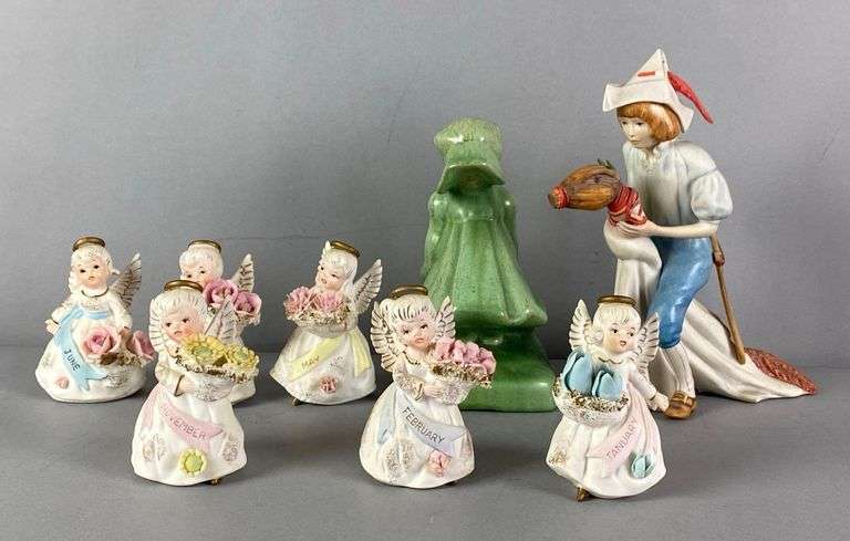 Group of Porcelain Figurines - Matthew Bullock Auctioneers