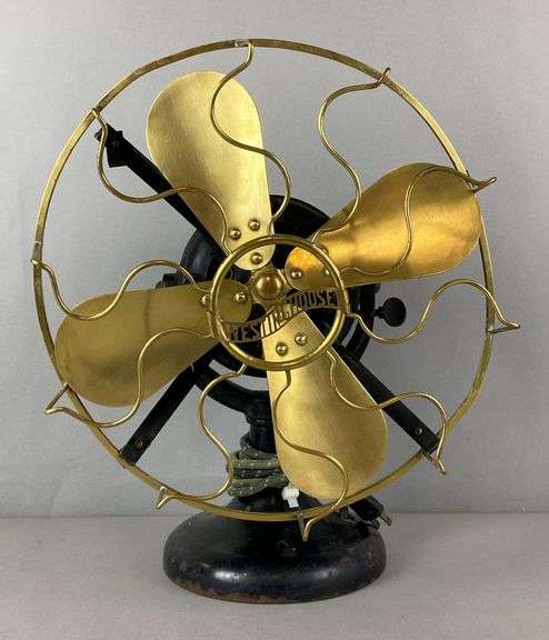 Antique Westinghouse Tank Motor Desk Fan