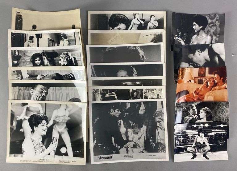 Group of Vintage Risque Movie Stills and Photographs - Matthew Bullock ...