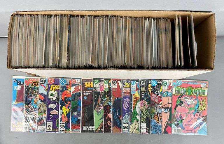 Long Box of Assorted DC Comic Books - Matthew Bullock Auctioneers
